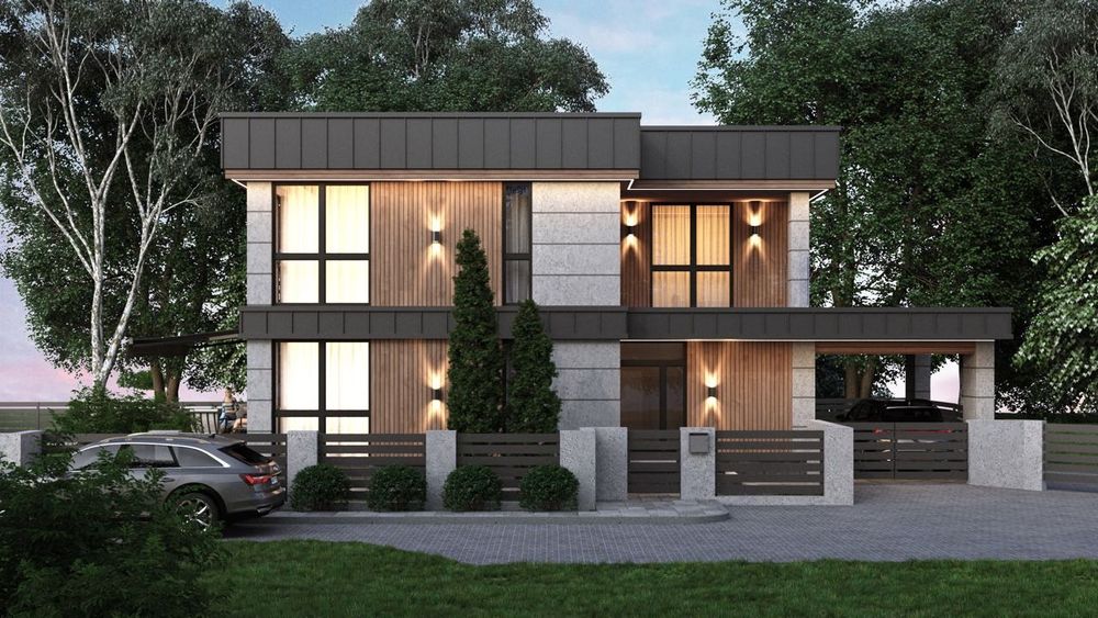 Продаж сучасного двохповерхового будинку в Бірках! Без комісії!