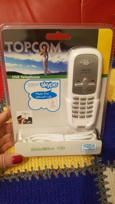 TOPCOM - USB Telefon Skype
