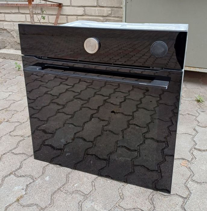 Вбудована духовка пароварка 2в1 Ikea UESP45NH піроліз чорна