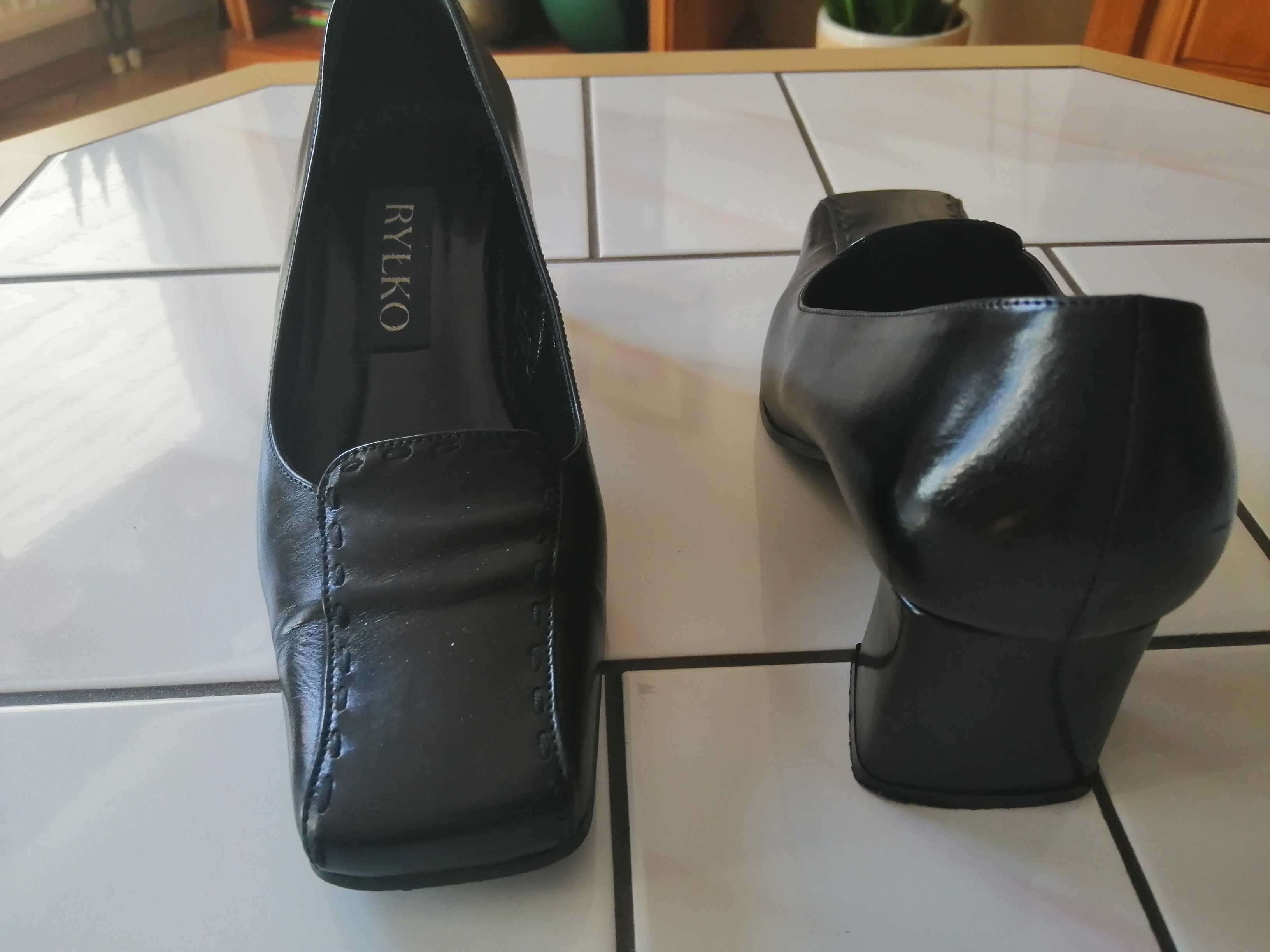 Buty damskie skórzane Ryłko