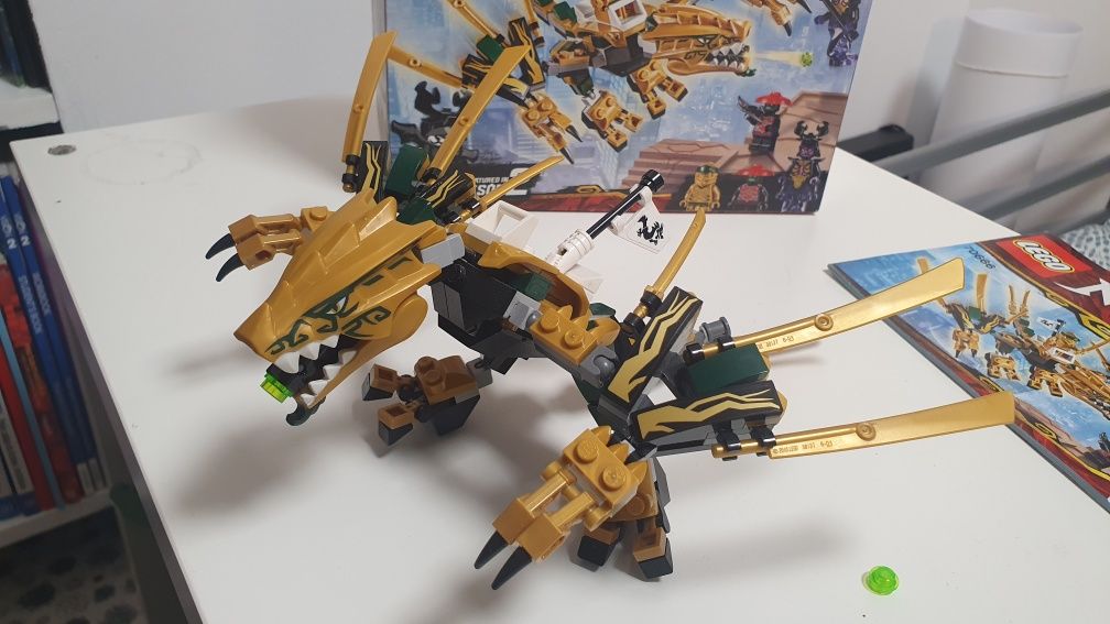 Lego ninjago 70666 The Golden Dragon 100% kompletny