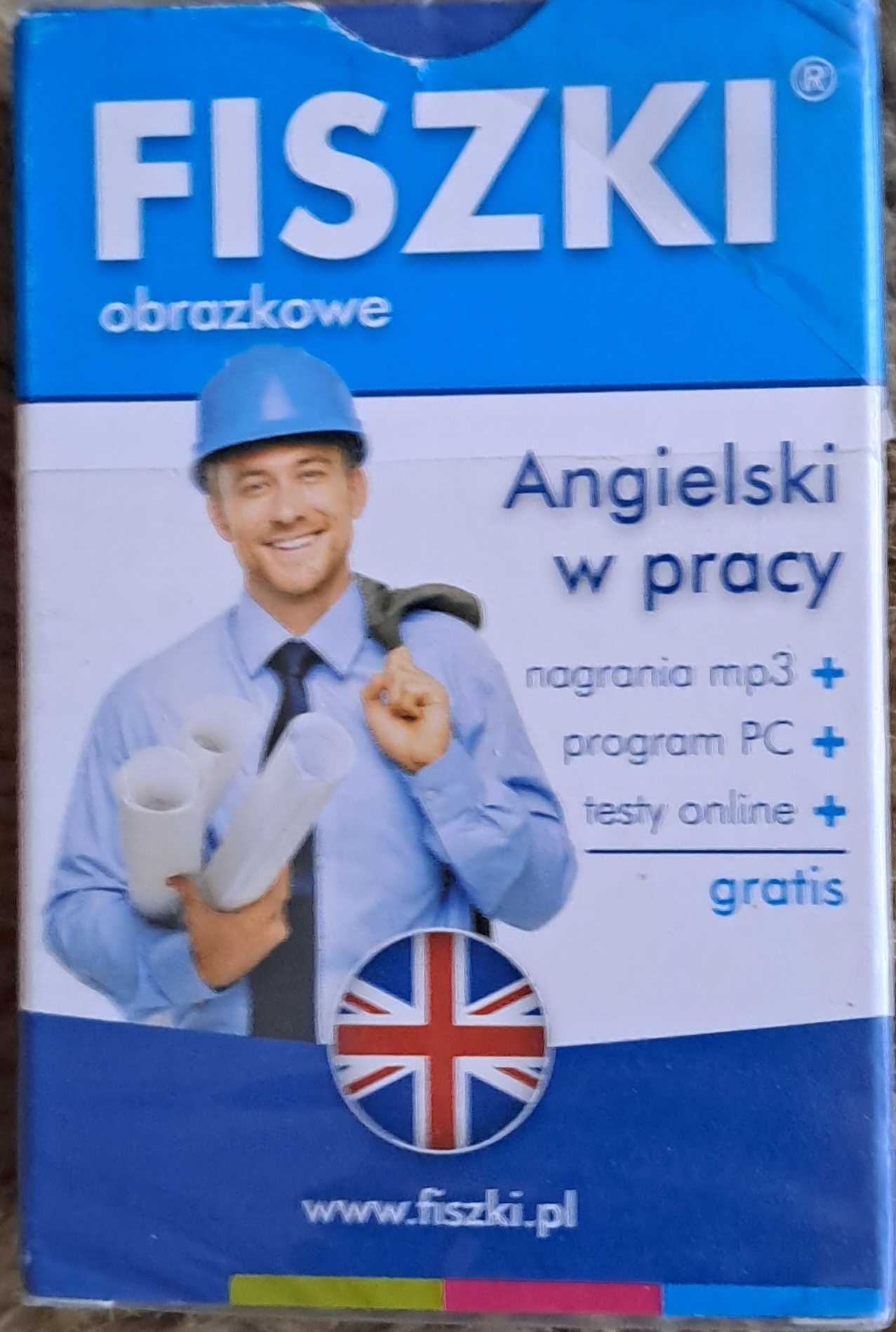 Angielski. Fiszki obrazkowe - W pracy