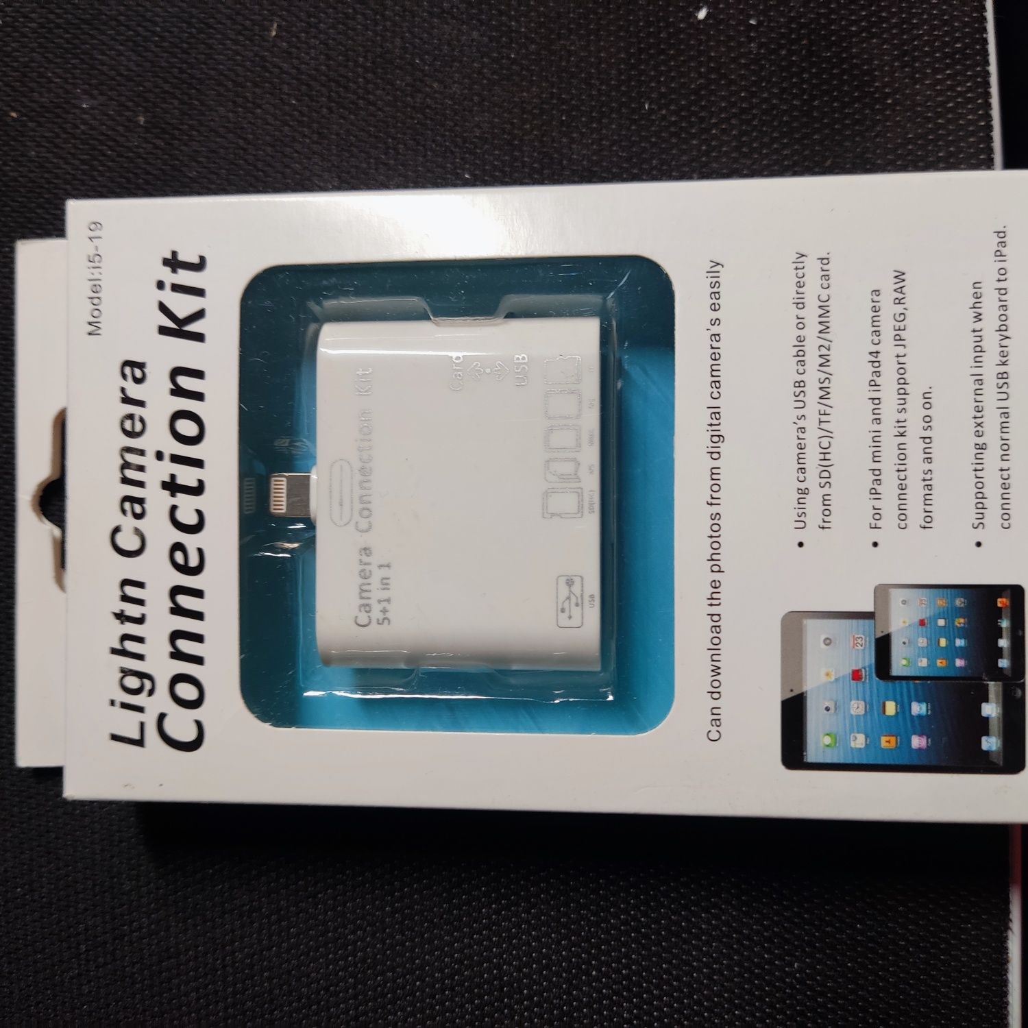 iPad 4 camera connection kit
