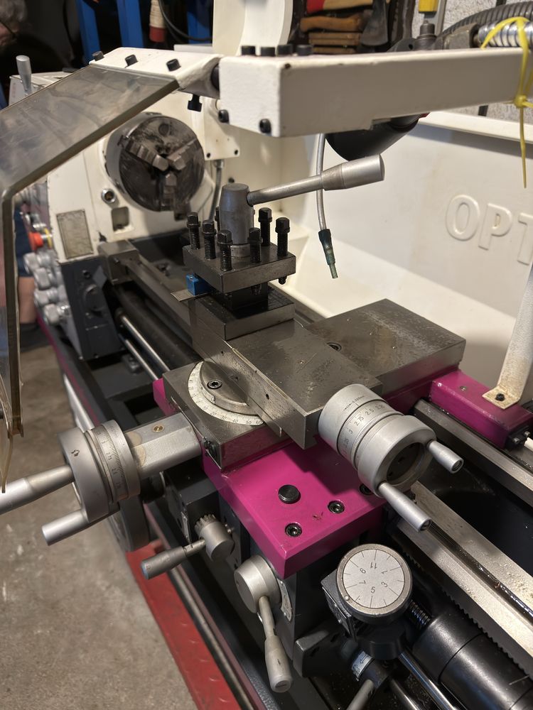 Torno de bancada OPTIMUM D330 x 1000
