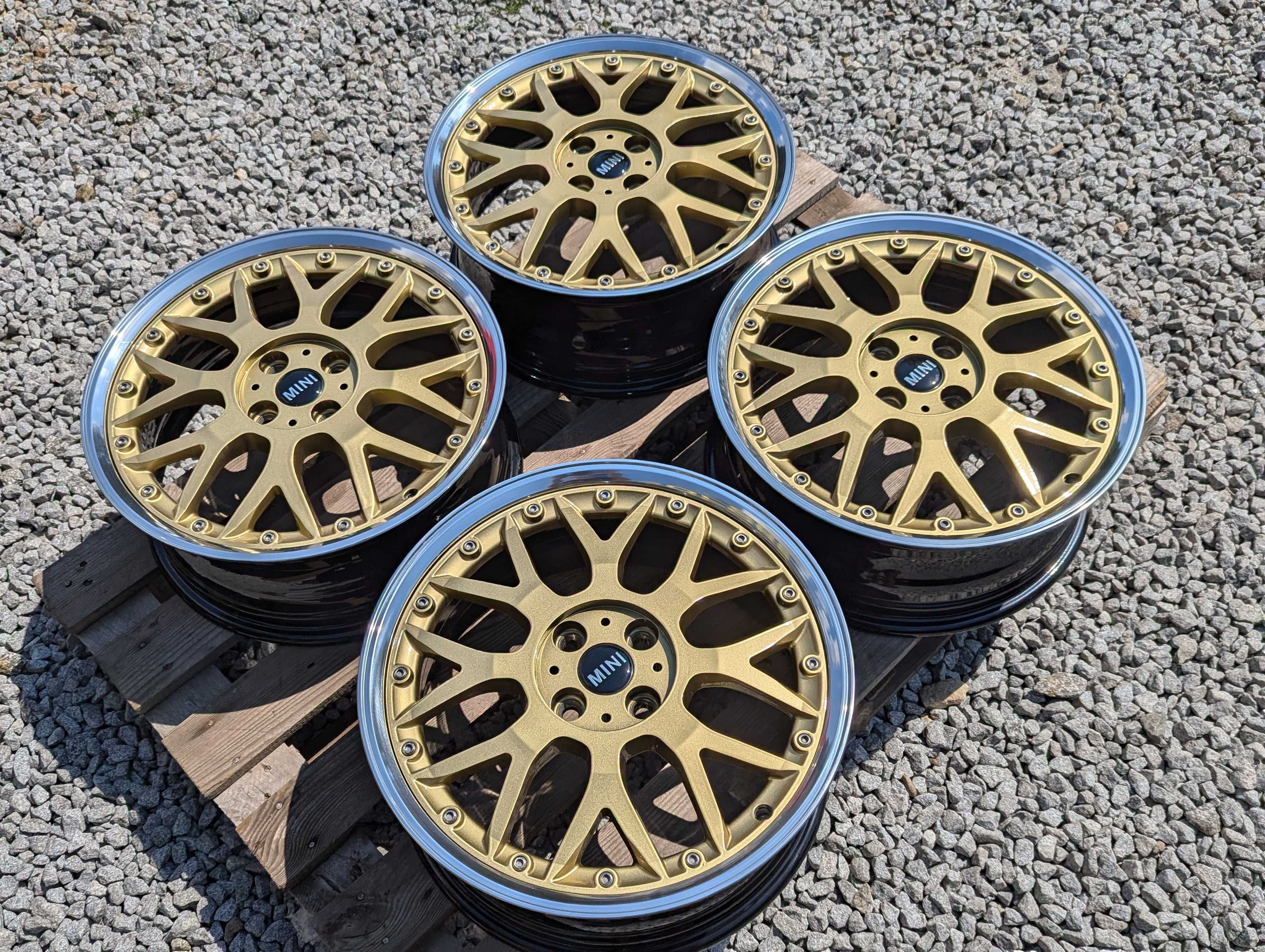 Oryginalne felgi BBS 17" Mini Golf Jetta VAG 4x100 skręcane Custom