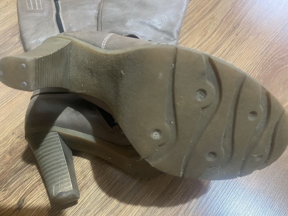 Чоботи Сапоги, високі 36розмір