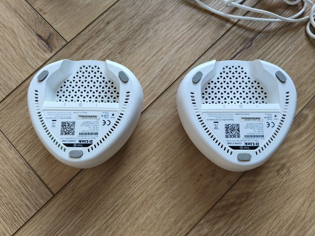 Zestaw Mesh Wi-Fi D-Link COVR-C1202 (2-pack) – bardzo dobry stan! Dwa
