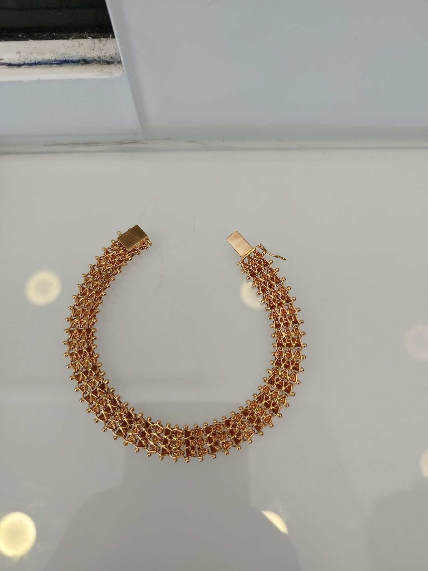 Pulseira em ouro de 19,2kt