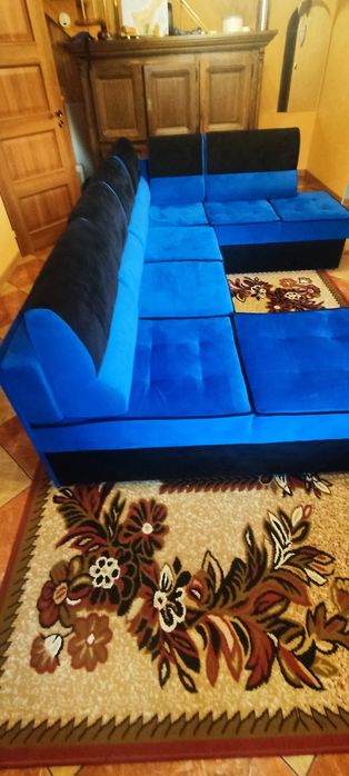 Narożnik z funkcją spania w kształcie U 290x202