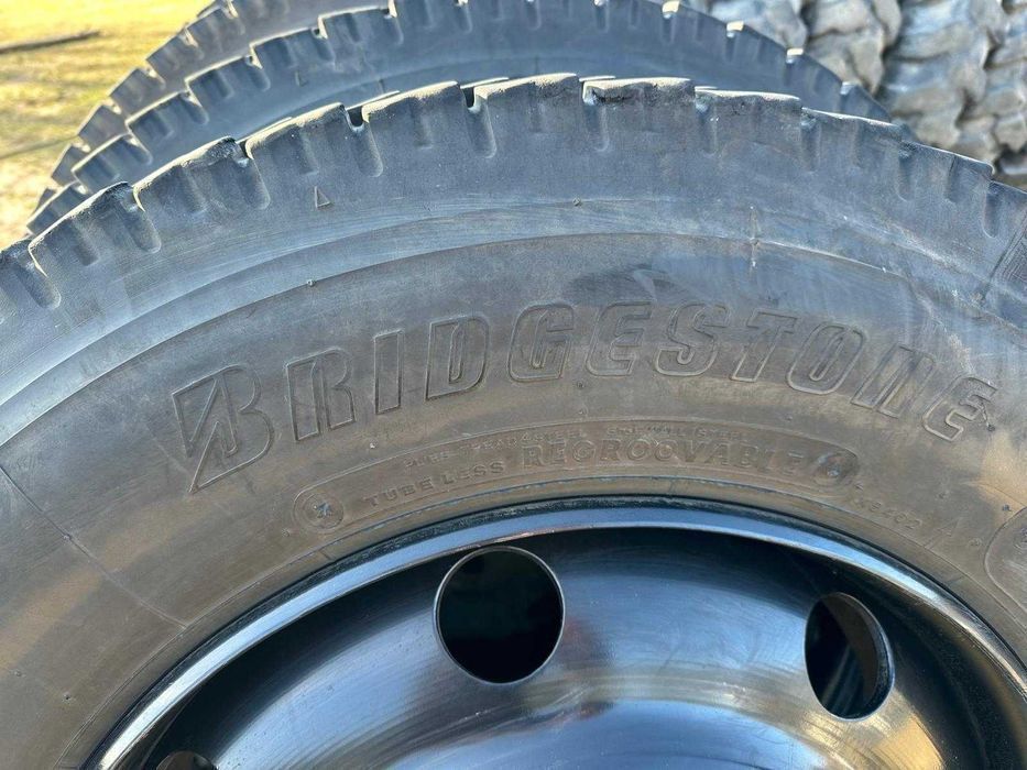 9R 22.5 Bridgestone 9R-22.5 Koła Felgi Opony Mercedes 22.5x6.75 8 Śrub