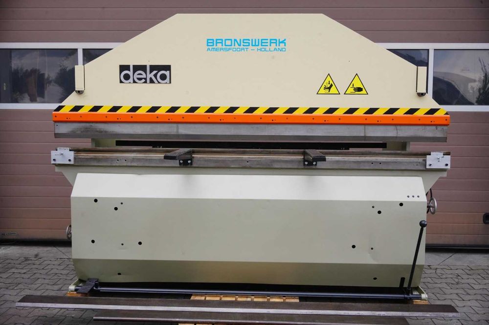 Prasa krawędziowa krawędziarka BRONSWERK DEKA 60t x 3050mm PROSTA