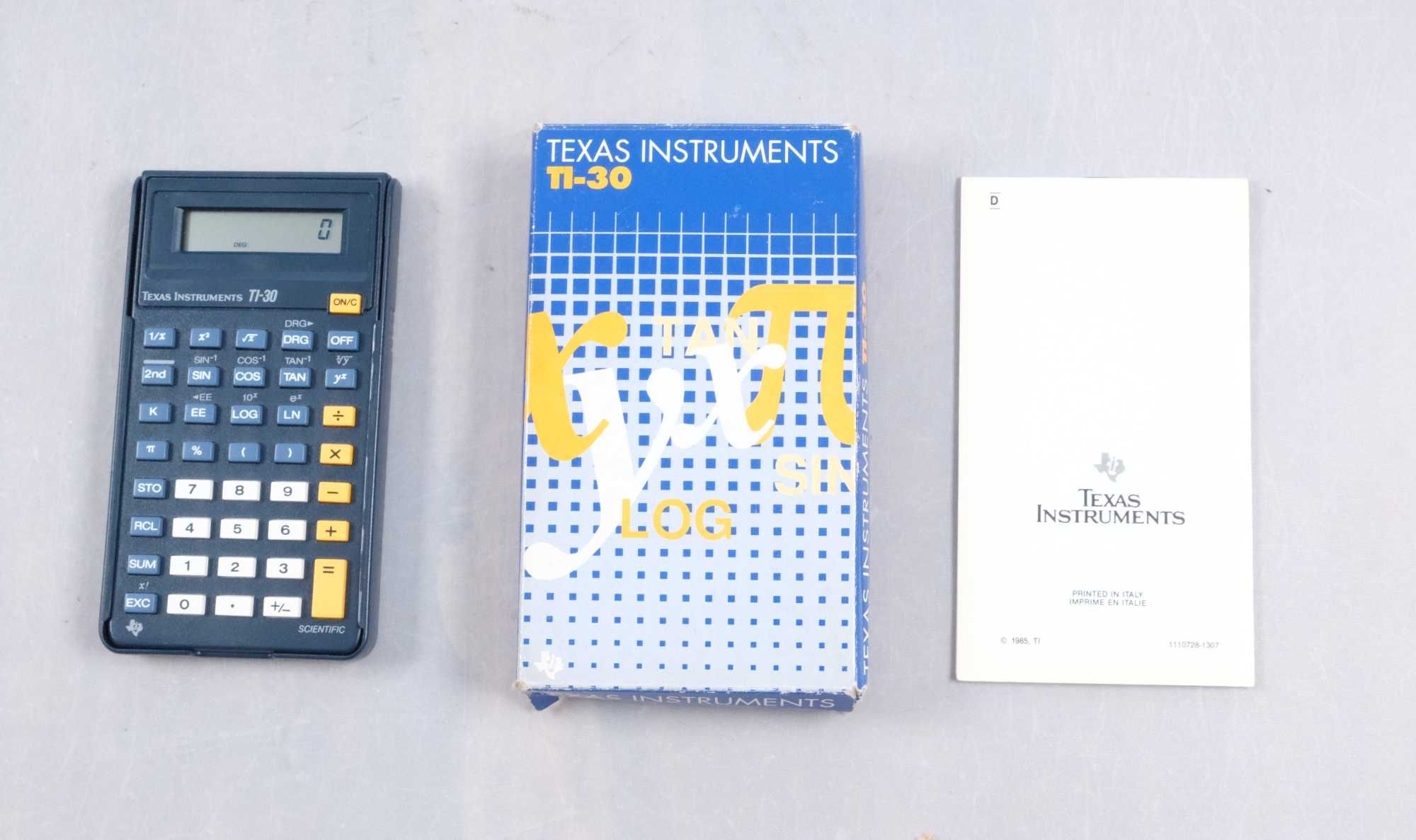 Kalkulator Texas Instruments TI 30 jak nowy