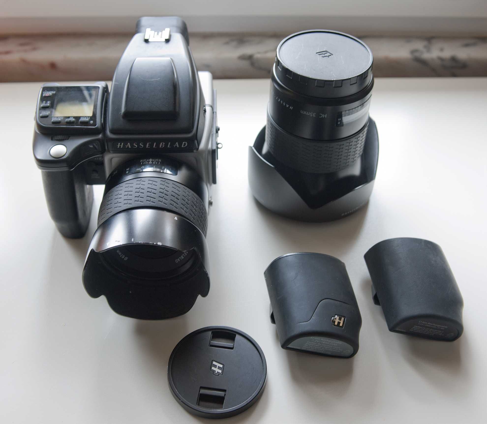 Hasselblad H5D 40C + lentes 80mm e 35mm 2 baterias