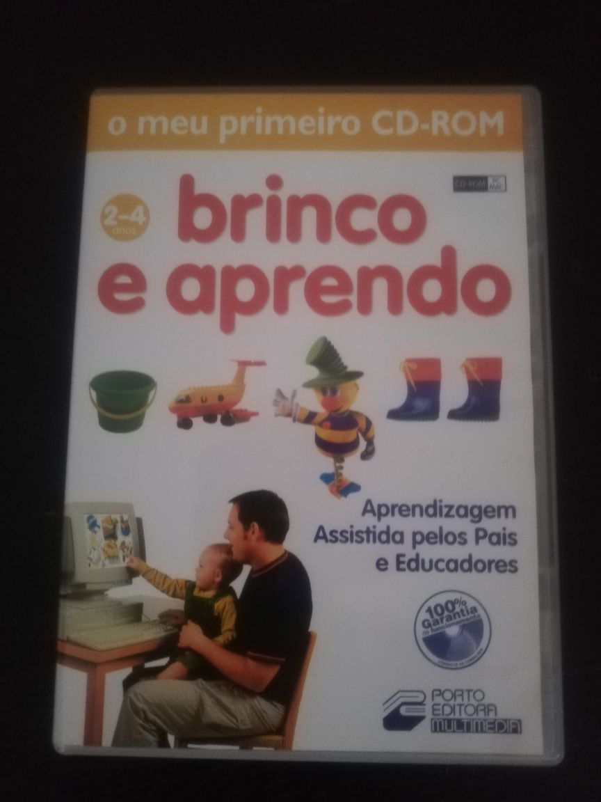 CD educativo brinco e aprendo