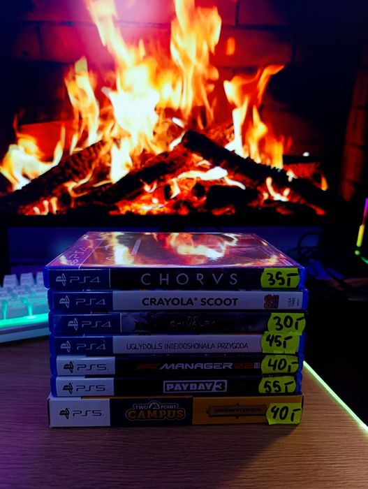 Gry na PlayStation 5 i 4