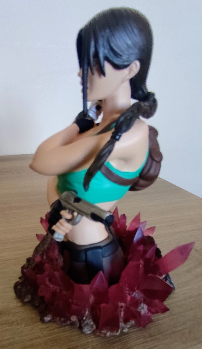 Tomb Raider Lara Croft figurka popiersie PS4 Ps5 PC Xbox One Series X.