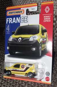 Matchbox Renault Kangoo Express długa karta auto samochód resorak