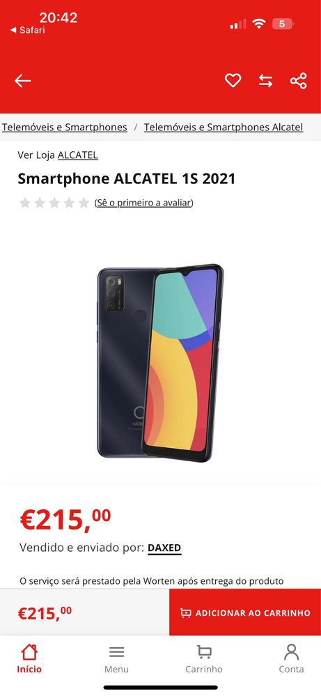 Alcatel 6025D 1s