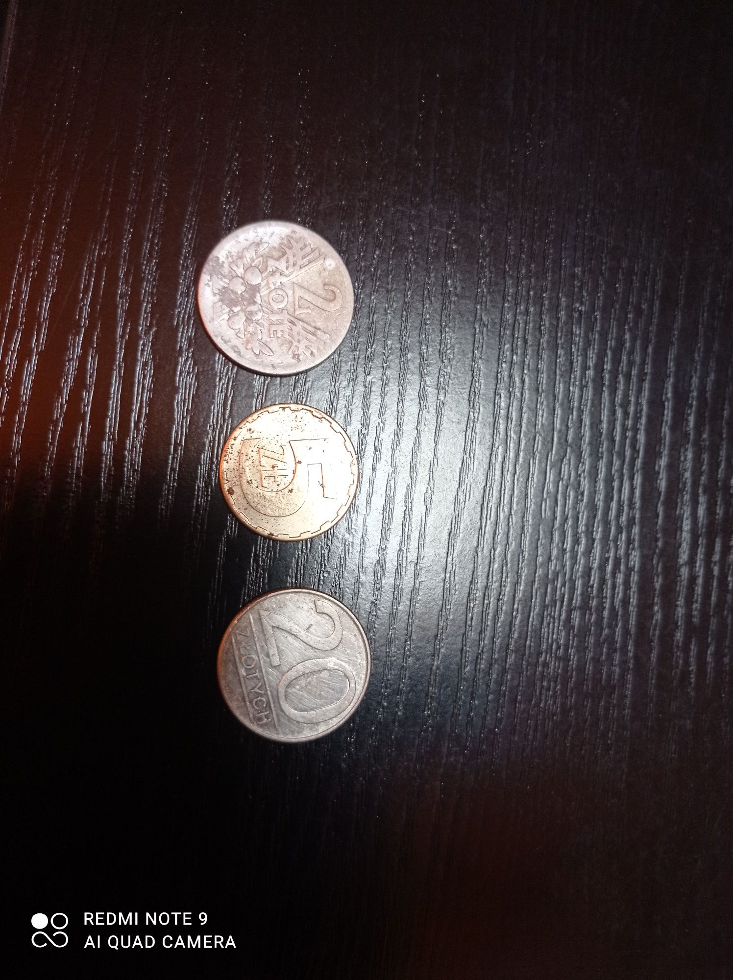 Monety z PRL 2,5,20