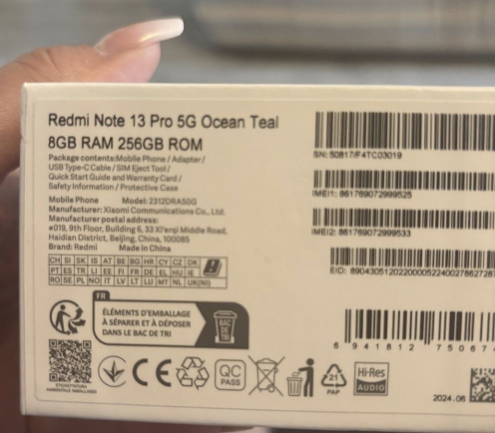 Redmi Notet 13 Pro 5g