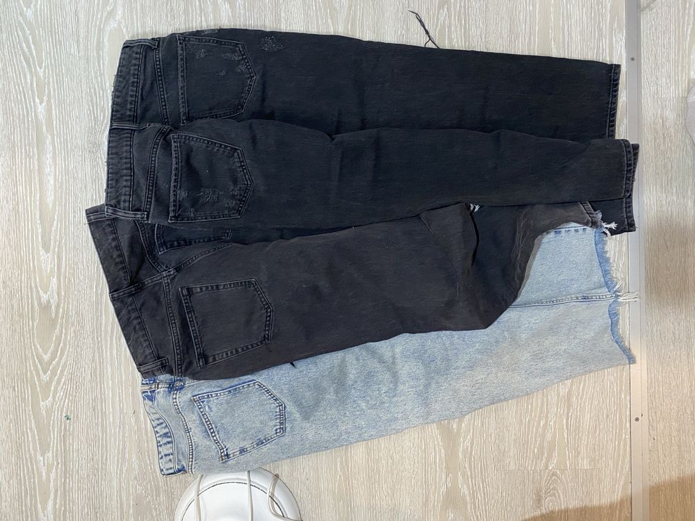 Zestaw spodni Asos River Island pull and bear 36 S mom fit boyfriend