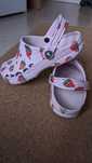 Baya Clog Chodaki Drewniaki w truskawki Crocs 40 M7/W9