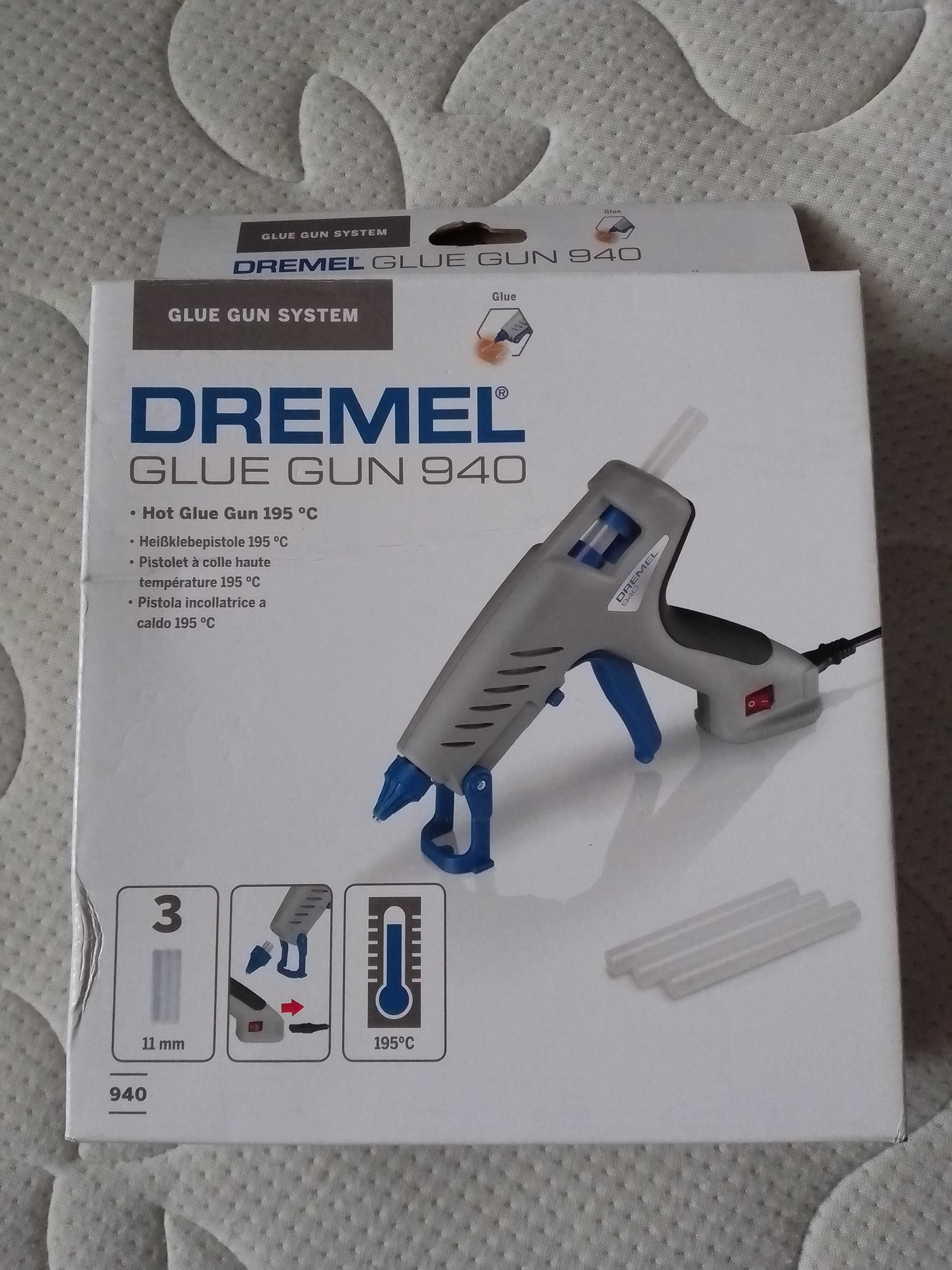 Клеевой пистолет DREMEL 940. Клейовий пістолет + Бонус рукавиці.