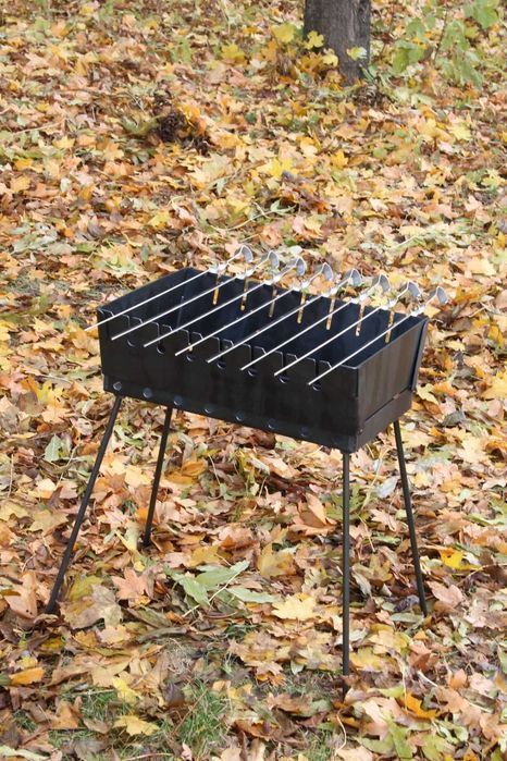 Мангал складной чемодан‼️Мангал розбірний валіза 3️⃣мм. Аксесуары.