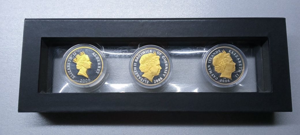 Елизавета 2,Серебряные монеты,вес 28.28 г.