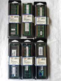 Memórias RAM 512 MB x 6