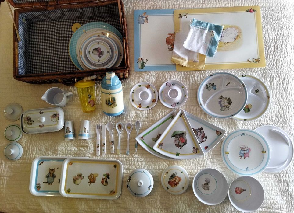 vendo cesto piquenique "Beatrix Potter"