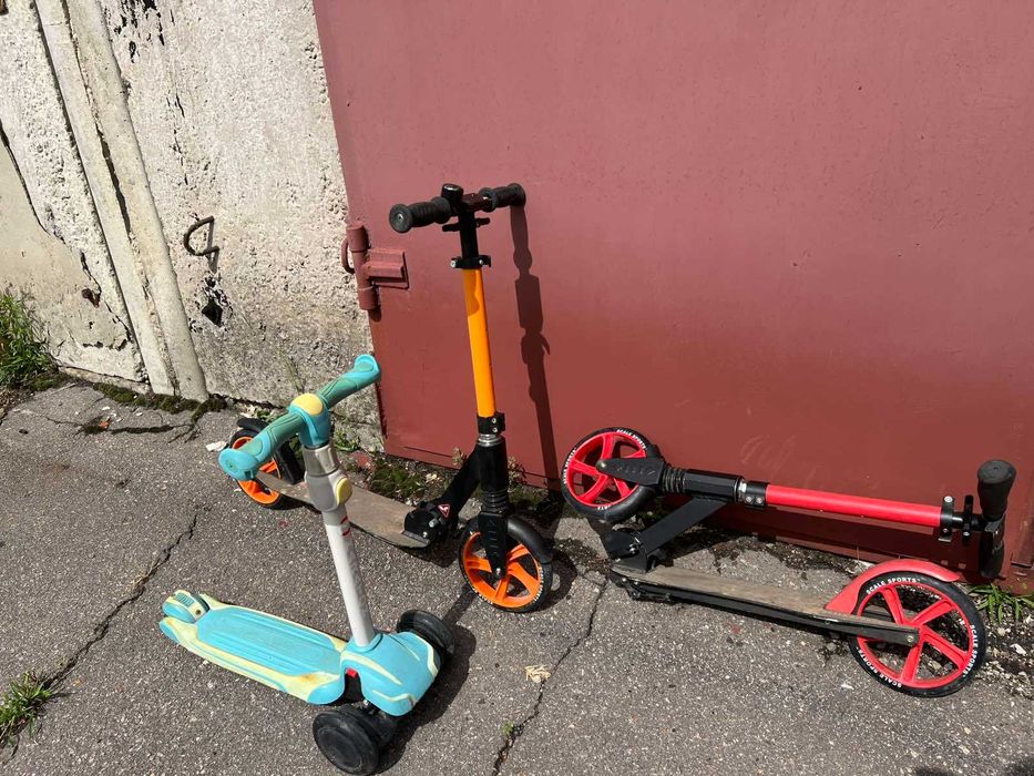 Детские самокаты БУ в хорошем состоянии