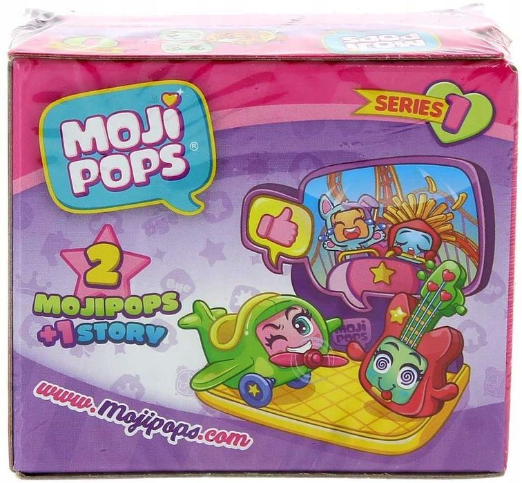 Magic Box MojiPops 2 figurki w zestawie pudełku MOJI POPS figurka