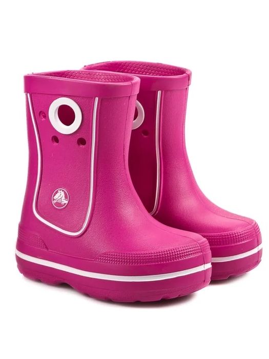 Чоботи гумаки для дівчинки чобітки Crocs Крокс C12-13 30-31 розмір