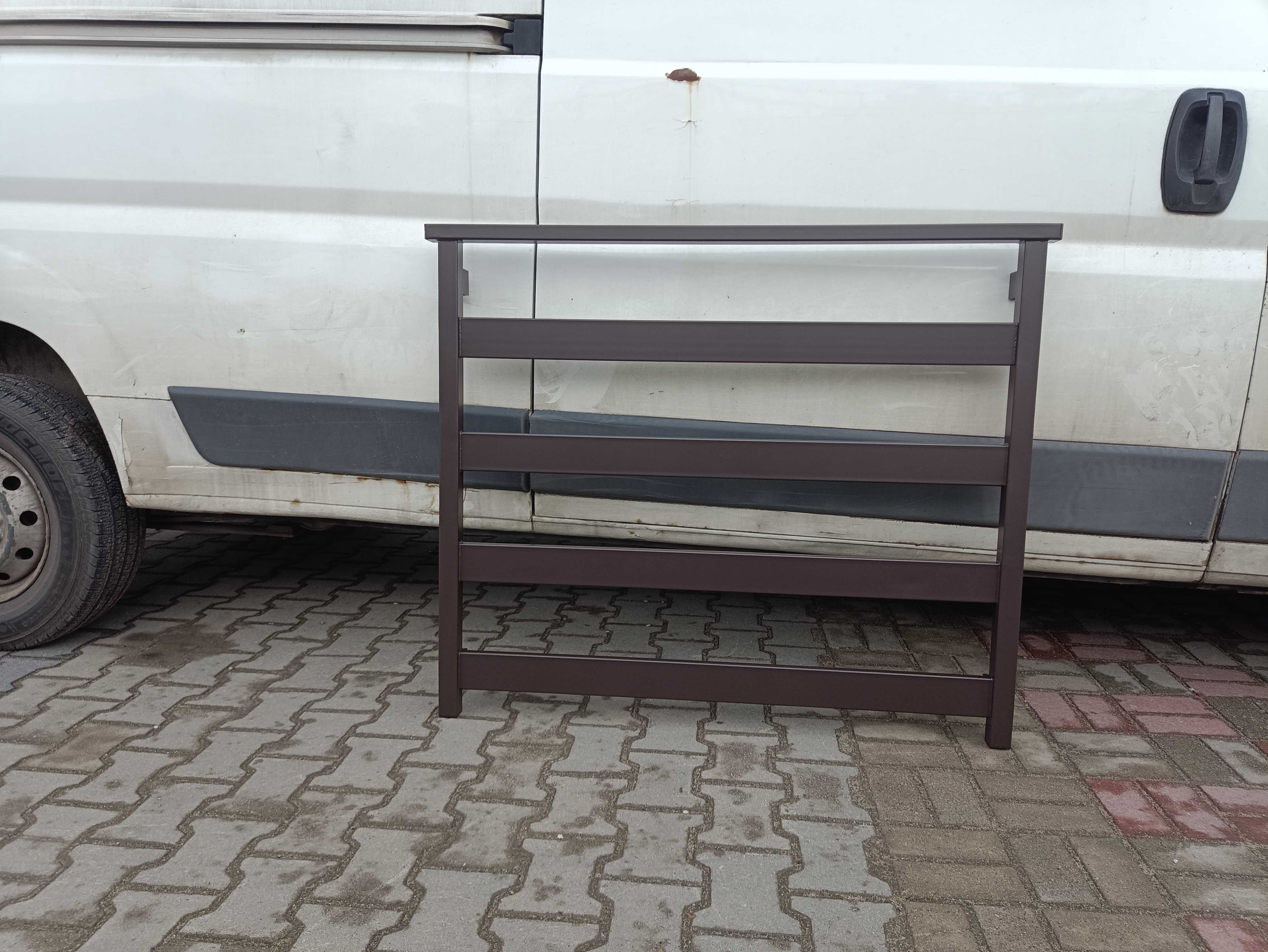 Aluminiowa balustrada Balkon francuski BF01ALU od 100 cm Cała Polska