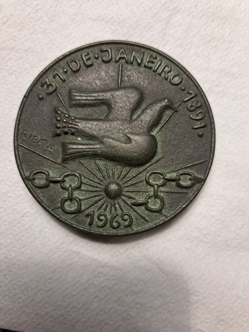 Medalha comemorativa - 31 de Janeiro 1891