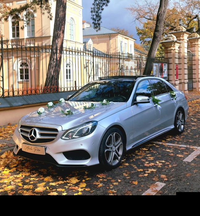 Auto do ślubu Mercedes klasy E