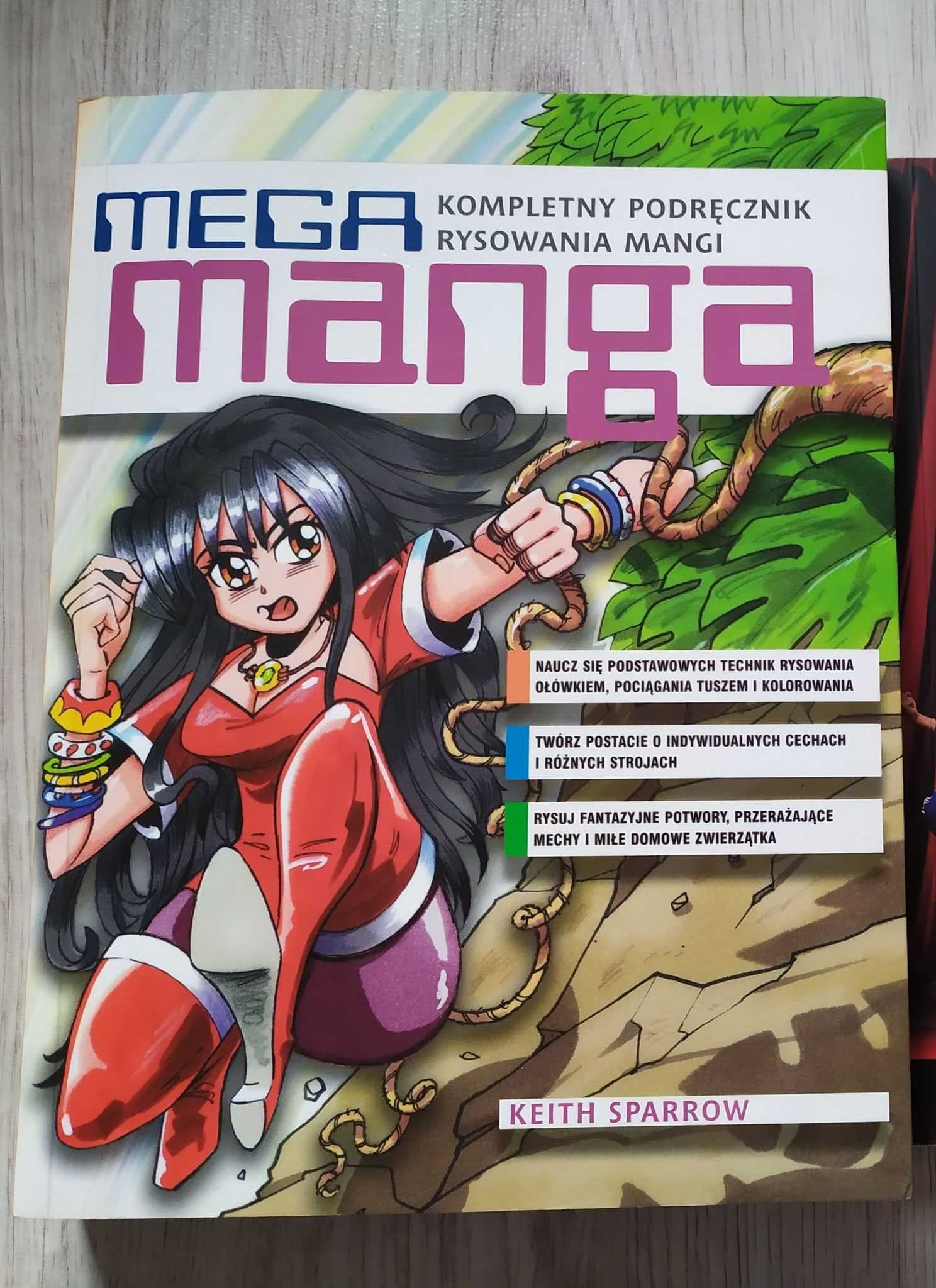 Mega Manga: Kompletny Podręcznik Rysowania Mangi - Keith Sparrow