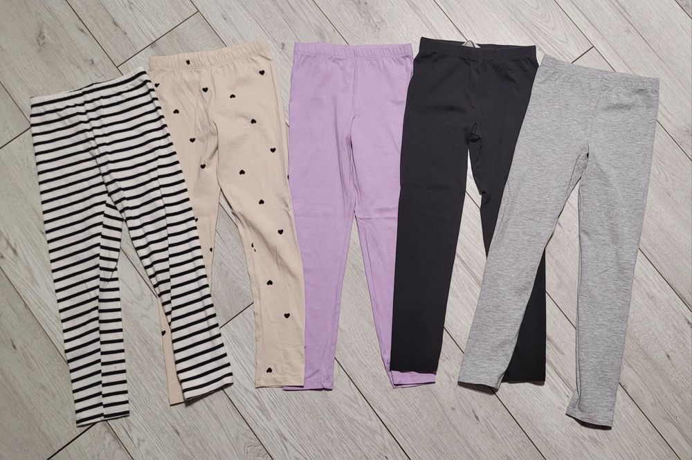 Leginsy H&M 122 dziewczynka