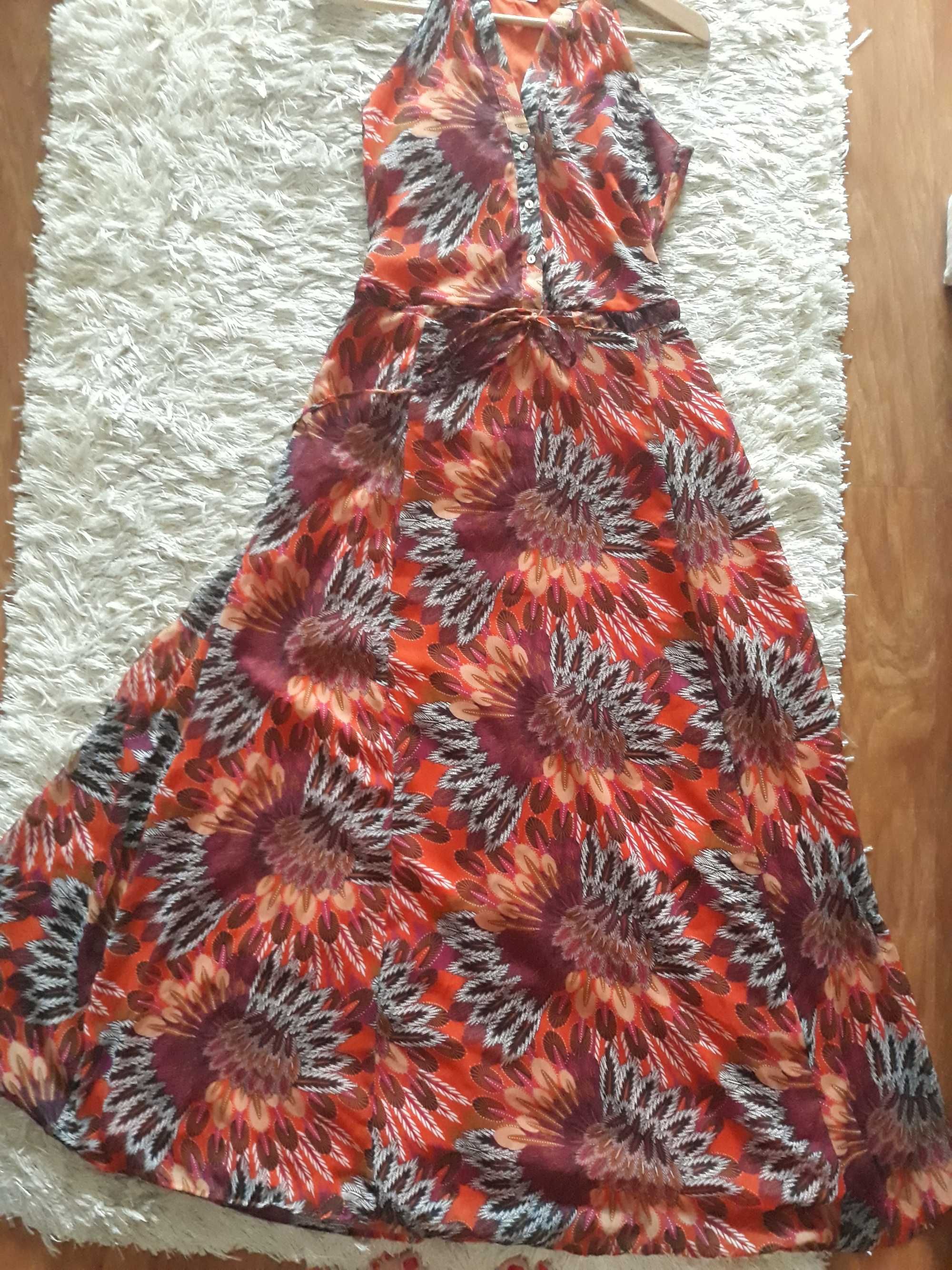 Długa sukienka letnia EDC by Esprit rozm. 34
