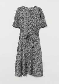 Гарне плаття, сукня міді від H&M