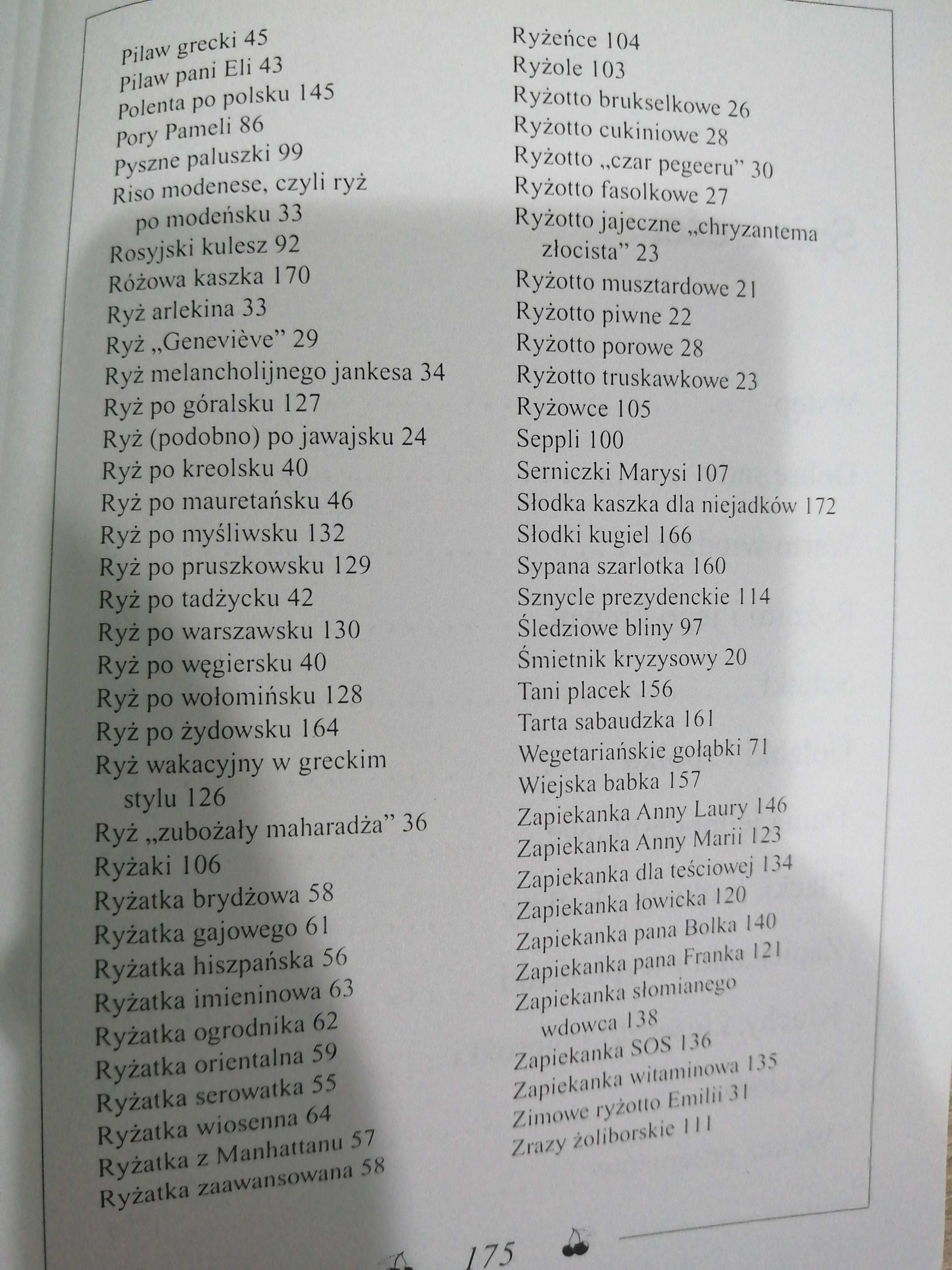 Książka kucharska Najlepsze dania z kaszy i ryżu Małgorzata Caprari