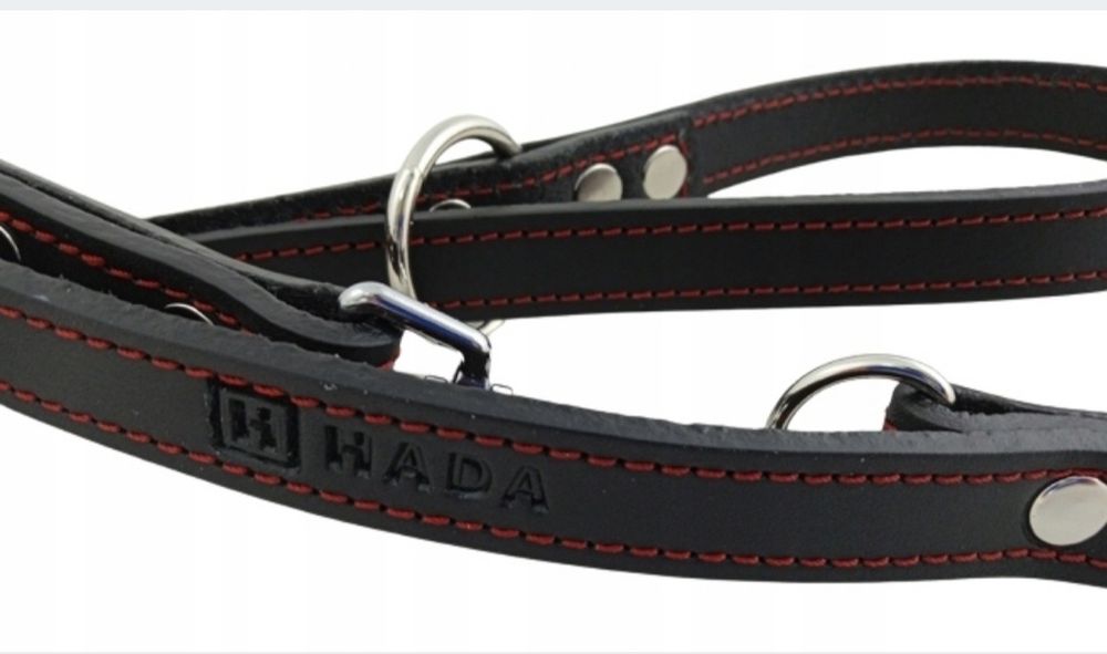 SMYCZ skóra przepinana czarna 210 cm HADA