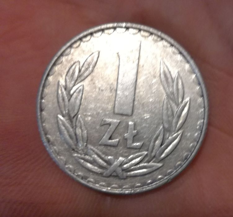 Moneta 1 zł rocznik 1988