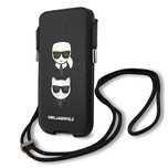 Karl Lagerfeld Torebka KLHCP12LOPHKCK 6,7" czarny/black hardcase Saff