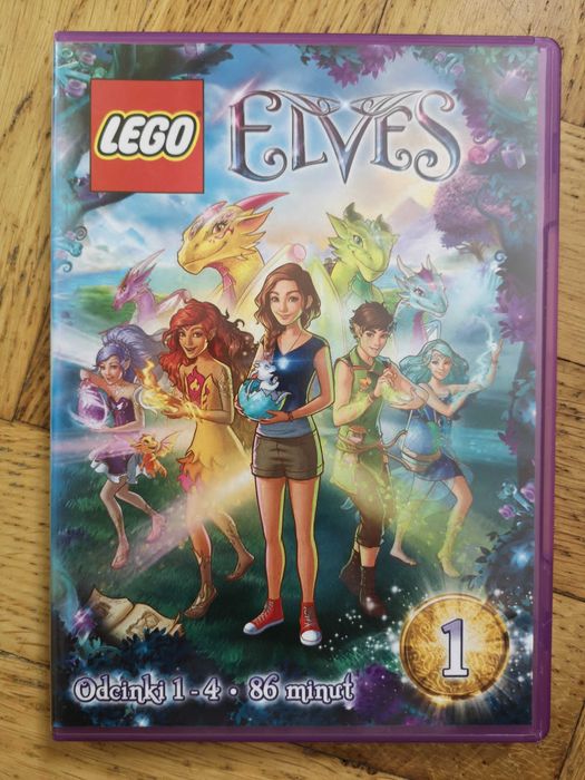 5 DVD - LEGO Elves i LEGO Friends - pakiet 5 filmów