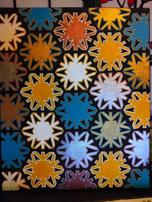 "Ten Deseń" Obraz akrylowy 61x50cm