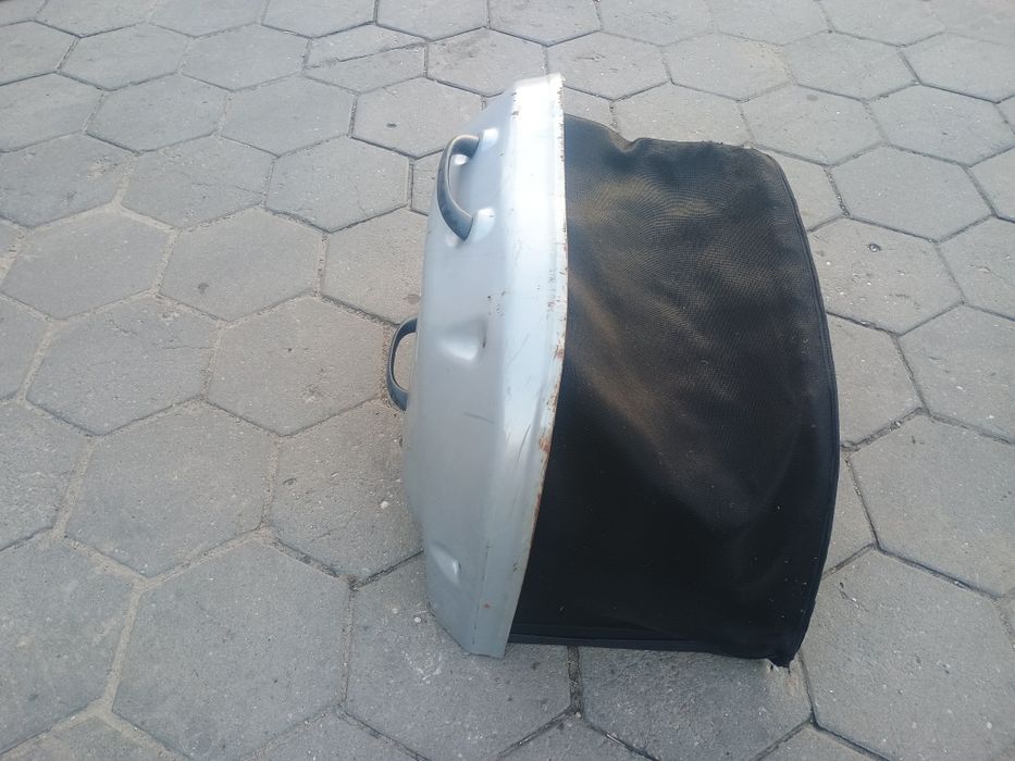 Kosiarka traktorek kosz mtd gutbrod yard man cub cadet white silver