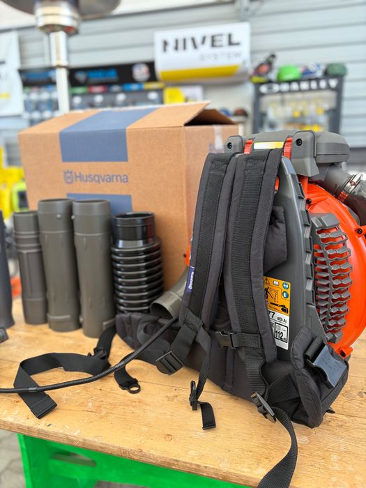 Dmuchawa spalinowa Husqvarna 580BTS o mocy 4,4 KM