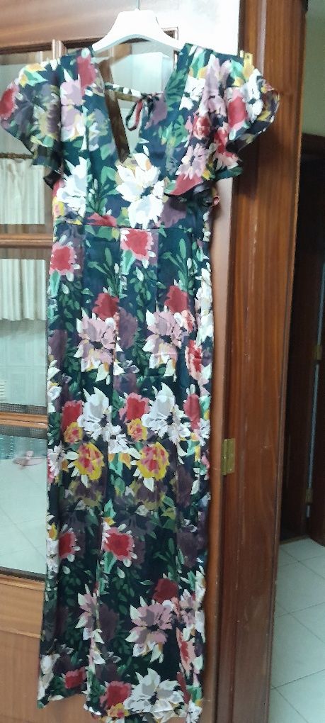 Macacão da zara florido
